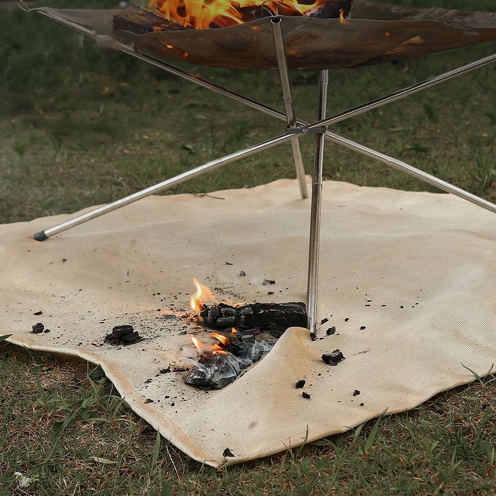 Fire Blanket Kitchen - Açık Kamp Yanmaz Kumaş Piknik Barbekü