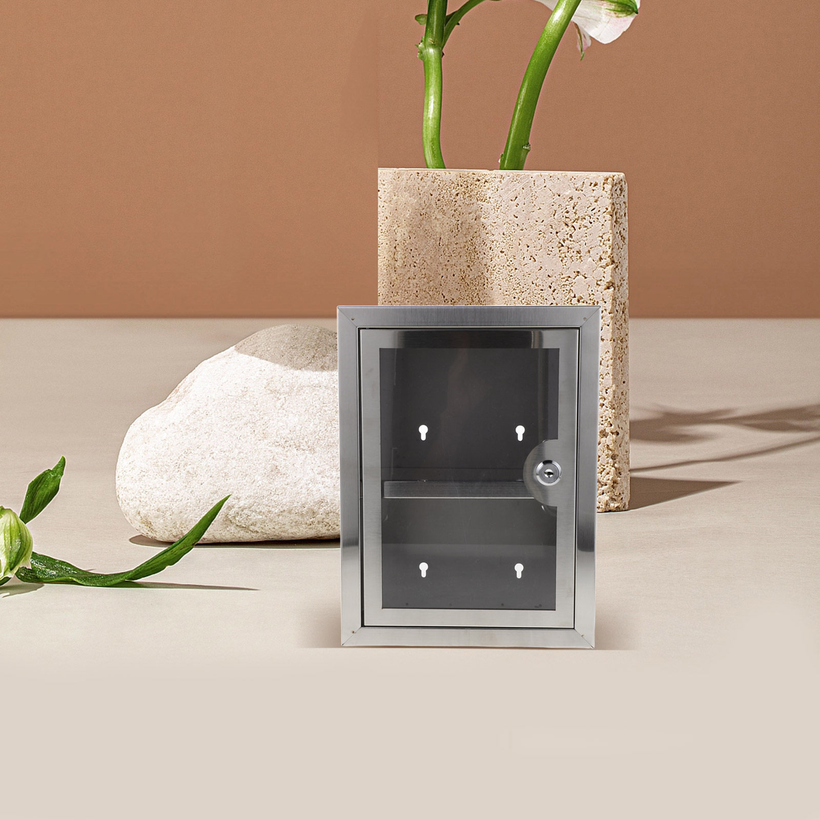 Kilitlenebilir Metal Duvar Dol - Medicine Cabinet Lock incelemesi ve fiyatı